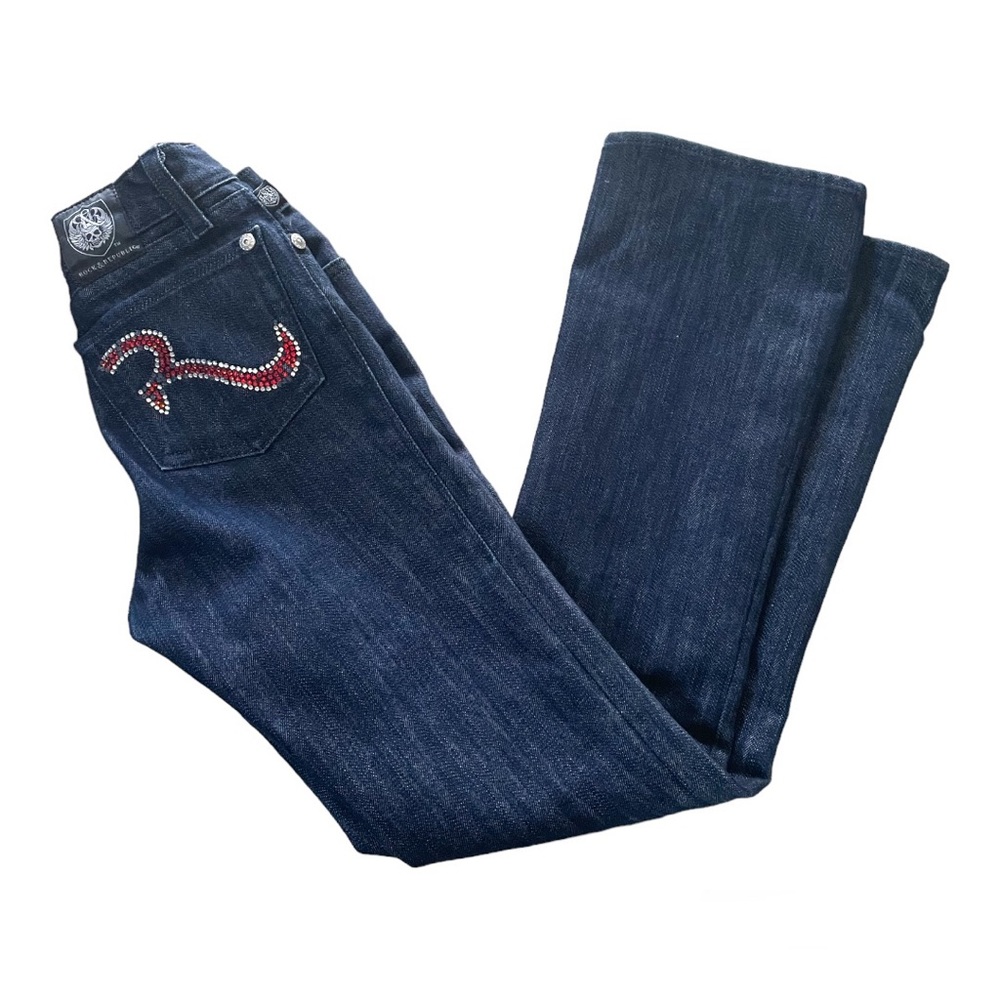 Rock & Republic Blinged Jeans Sz: 24w